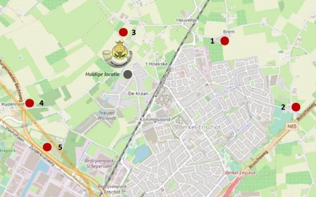 Locatiestudie verplaatsing Gilde Sint Hubertus, Tilburg/Berkel-Enschot